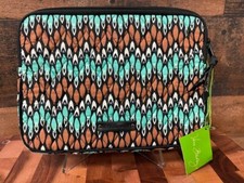 Vera Bradley Sierra Stream Pouch Zig Zan Small Tablet eReader Sleeve Makeup NWT picture