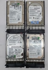 Lot of 4 HPE 600GB 2.5SAS different Model check he description picture