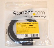 Startech 2m (6.5 ft) Mini Display Port - HDMI Cable *New* MDP2HDMM2MB picture