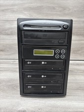 LG PRO Duplicator 1-3 Burner 24X SATA CD DVD Duplicator Tower UNTESTED PARTSONLY picture