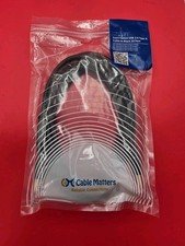 Cable Matters USB 3.0 Type A Cable 10ft Black New 200006-BLACK-10 SuperSpeed picture