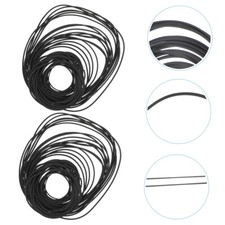 2 Packs Recorder Rubber Belt for Cassette Recorder Repair Maintenance 40-130MM picture