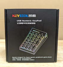 KEYCOOL 22-KEY NUMERIC MECHANICAL KEYPAD BLACK KAIHL MDX-846-BLKKHL picture