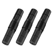 3x RJ45 Waterproof Shielded Network Ethernet Cable Extender Coupler picture