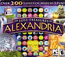 The Lost Treasures Of Alexandria PC CD match sphere symbols puzzle arcade game picture