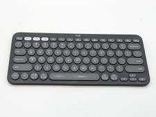 Logitech K380s Multi-Device PebbleKeys 2 Keyboard Windows Bluetooth Black NO USB picture