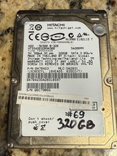 TESTED Hitachi Travelstar 5K500.B internal HDD 320GB Model HTS545032B9A300 #69 picture