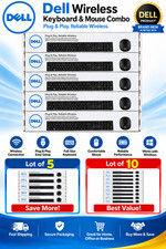 LOT 5 & 10 Dell Wireless Combo Keyboard & Mouse picture