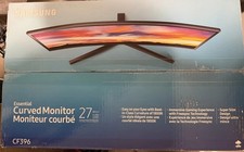 Samsung Essential CF396 27in Curved Monitor 1080p 60Hz HDMI VGA Box Only picture