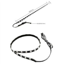 2PCS Magnetic RGB Lighting Strip & 5V 3Pin Remote Control synchronization Music picture