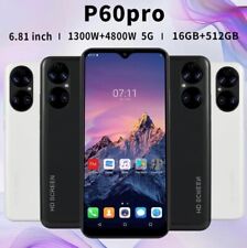 P60pro 16+512GB 6.81inch Smartphone Android Dual SIM Dual Battery Unlocked Phone picture
