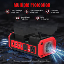 Kzreect MI-Dual-01 350W Pure Sine Wave Power Inverter picture