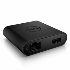 Genuine Dell DA200 USB-C to HDMI VGA Ethernet USB 3.0 Multiport Adapter picture