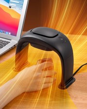 Desk Hand Warmer Over Mouse, Super Quiet 100w Office Heater -Black picture