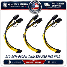1-6PCS 030-0571-000 Dual 8to8 GPU Power Cable For Tesla K80 M40 M60 P100 New picture