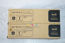 2 Open OEM Oce CS655,CS655Pro,CS665,CS665Pro Black Toner Cartridge A0VW1C0 picture