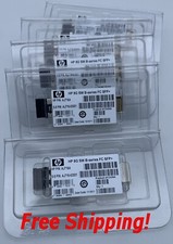 QTY 5 HP 8G SW B-series FC SFP+ Transceiver AJ716A Genuine HP OEM Brand NEW picture
