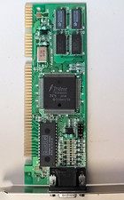 Trident TVGA9000i ISA VGA Graphics Adapter Card GPU w/ User Manual Vintage picture