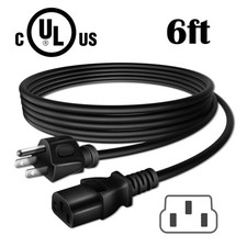 UL AC Power Cord For Netgear GS348 GS348PP SOHO / JFS516v2 LAN Network Switch picture