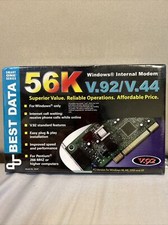 Best Data 56K Internal Modem Smart One V.92/V.44, PCI Slot - NEW picture