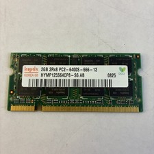 Hynix 2GB 2RX8 PC2-6400S RAM MEMORY HYMP125S64CP8-S6 picture