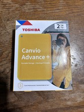 toshiba canvio advance plus 2tb External Hard Drive New In Box. picture