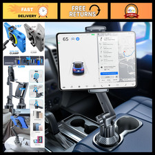 Car Tablet Holder Mount, iPad Stand for Cup Holder - Adjustable & Secure Fit picture