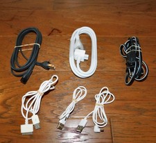 LOT 6 Original Apple Cord & Cable Mac iPhone Power 30 Pin  ++ picture