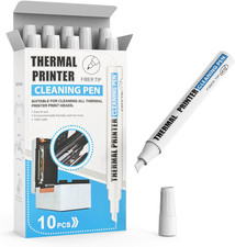 Thermal Printer Cleaning Pen 10 Pack – Printhead Cleaner for Thermal Receipt, Sh picture
