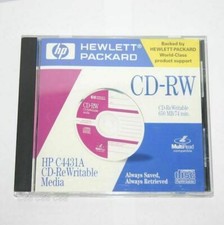 HP Hewlett Packard CD-RW C4431A CD-ReWritable Media CD picture