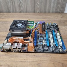 MSI K9N2 Diamond AM2 Motherboard AMD Phenom II X4 940 4GB DDR2 CPU RAM Combo picture