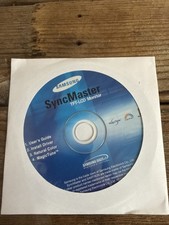 Samsung SyncMaster User Guide/Install Driver For TFT-LCD Monitor -BN59-00420W-01 picture