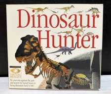 Vintage 1996 Dinosaur Hunter PC CD-ROM Eyewitness Virtual Reality Windows 95 picture