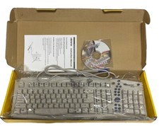 Memorex EZ-ACCESS Computer Wired Keyboard MX2500 Multimedia Internet Keys RARE picture