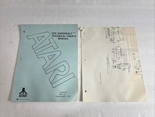 Atari CPS Super salt Technical User's Manual With PCB Drawings picture