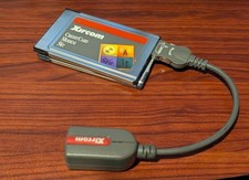 Xircom CreditCard Ethernet PCMCIA PC Card CE3-10/100 with 10base-T Dongle Cable picture
