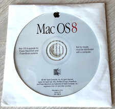 Vintage 1997 Mac OS 8 Apple Computer 691-1688-A System CD Rom Disc picture