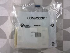 Commscope M12LE-246 2 Port 1 Gang Face Plate, Ivory **Free Shipping** picture