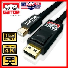 Mini DisplayPort to DisplayPort Cable Mini DP to DP Adapter HD Video 4K 60Hz 6FT picture