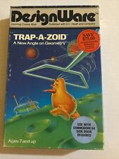 Vintage Trap-a-Zoid 1983 DesignWare for Atari 400/800 Commodore 64 DC HEALTH picture