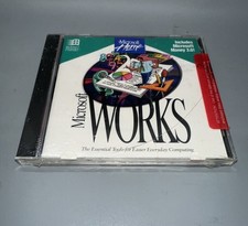 Microsoft Works software for Windows w/ Money 3.0 New Factory Sealed 1994 picture