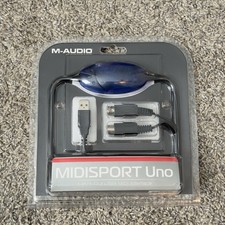 M-Audio MidiSport Uno 1-In/1-Out USB MIDI Interface For Mac And PC,  New In Box picture