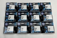 HP 98 Black Original Ink Print Cartridge C9364WN Genuine EXP 01/2016 LOT 12 picture