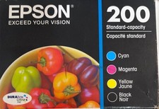 Epson 200 Single, 2pk, 3pk, & 4pk Ink Cartridges -Yellow, Magenta, Cyan, picture