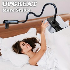Universal Tablet Floor Stand Phone Holder Mount for iPad/iPhone/Samsung picture
