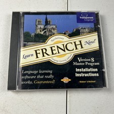 Transparent Language French Now Version 8 CD-ROM Language Learning Software picture