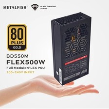 600W 80PLUS GOLD Full Modular Power Supply Flex-ATX 1U PSU For ITX Mini PC POS N picture