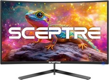Immersive 24-Inch Curved 1080p Gaming Monitor with 180Hz and Built-in Speakers picture