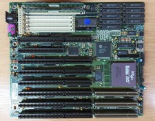 Chicony CH-498B, 486 mainboard, Intel 486DX2 66 MHz, 8MB RAM picture