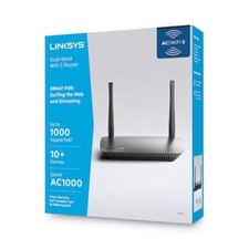 LINKSYS AC1000 Wi-Fi Router Dual-Band 2.4/5 GHz 5-Port E5350 Home Networking picture